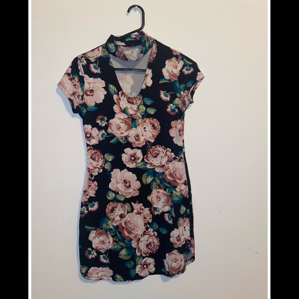 Black Floral dress